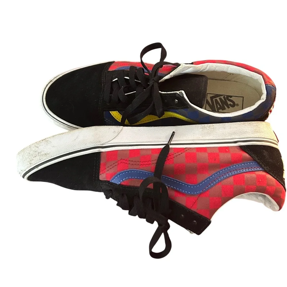 Vans Old Skool Checkerboard Casual Skate Shoes Men 11‎ M US